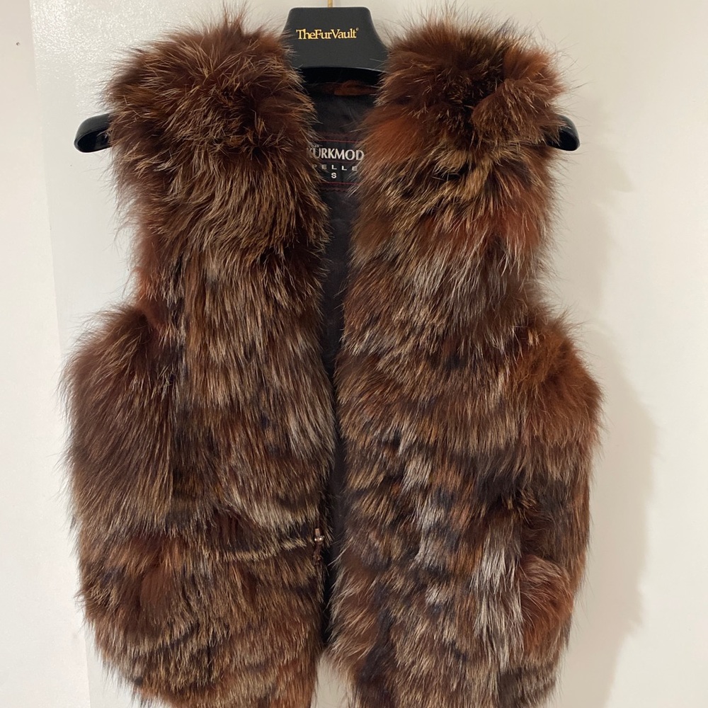 Real Fox Fur vest